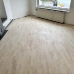 Rénovation parquet érable par ponçage et vitrification Fortschwihr près Colmar