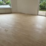 Rénovation parquet érable par ponçage et vitrification Fortschwihr près Colmar