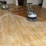 Rénovation de parquet chêne par ponçage et vitrification Ostheim près Colmar