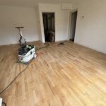 Rénovation de parquet chêne par ponçage et vitrification Ostheim près Colmar