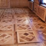 Rénovation ponçage parquet ancien Rimbach près Guebwiller Hotel Les Violettes