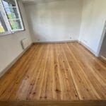 Rénovation de parquet chêne par ponçage et vitrification Colmar