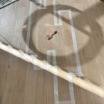 Réparation lames parquet milieu pièce : Colmar Haut-Rhin